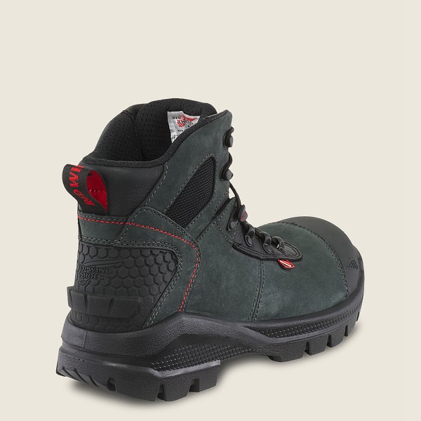 Bottes de Sécurité Red Wing - Crv™ - 6-Inch Toe - Bleu Marine/Noir - Homme 930DRTBNZ